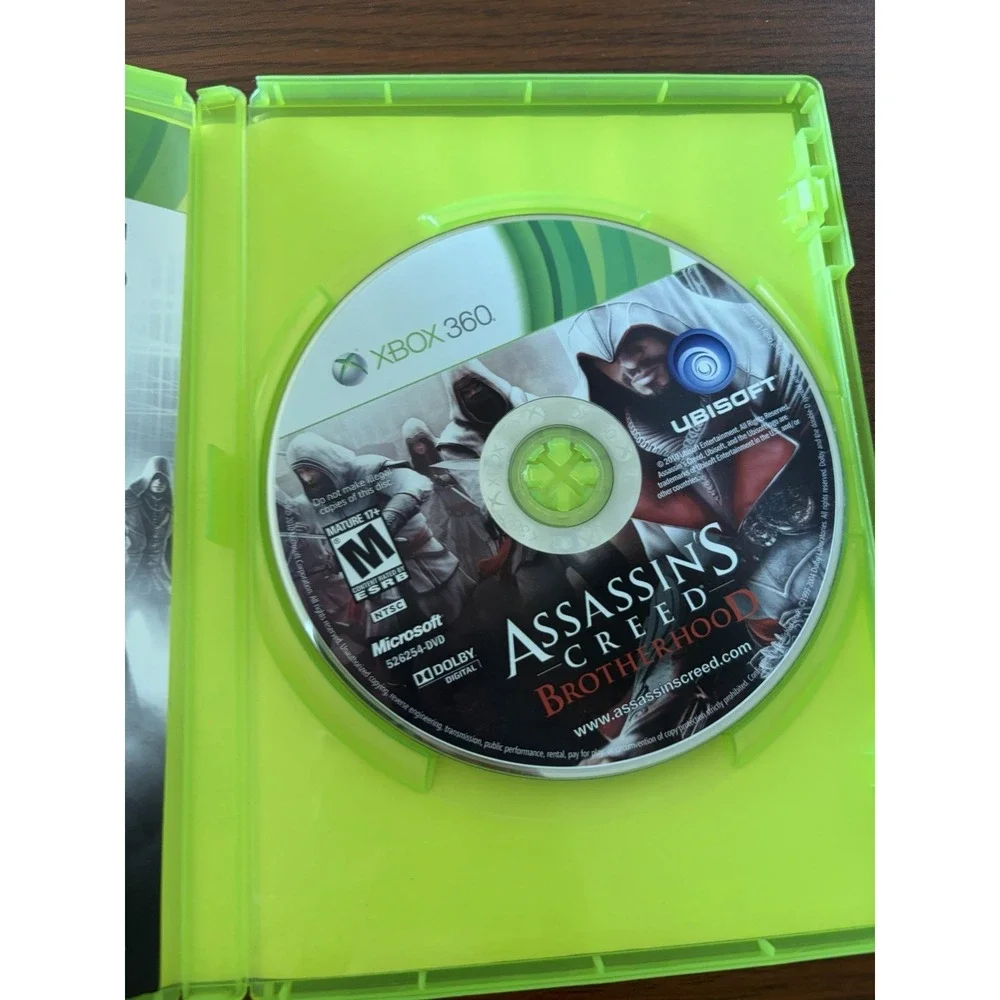 Assassin's Creed: Brotherhood (Microsoft Xbox 360, 2010) Video Game CIB